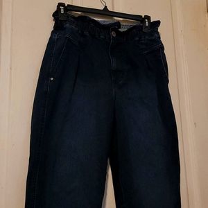 Vintage X America jeans scalloped waist detail